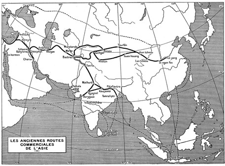 La Vieille Route de l'Inde de Bactres à Taxila : vol.1 / Page 15 (Grayscale High Resolution Image)
